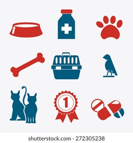 Cat design over white background, vector illustration.