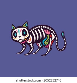 Gato Dia de Muertos, Día de los Muertos