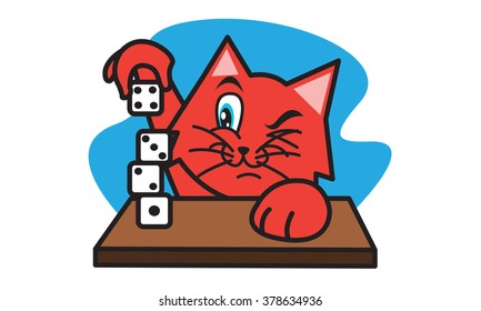 Cat and Dice