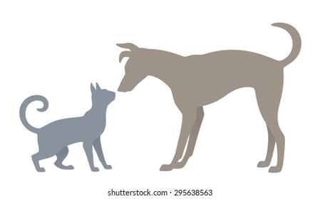 Cat and dog