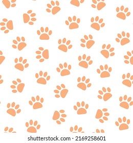 Cat dog animal seamless endless wrapping cover pattern background illustration