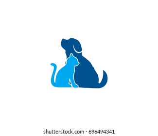 Cat and Dog logo