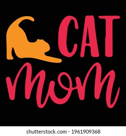 Cat and Dog mom t shirt designs for cat and dog lover.