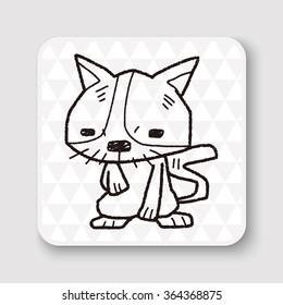 cat doodle