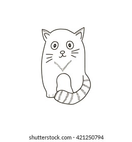 Cat doodle