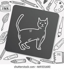 cat doodle