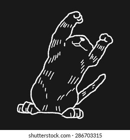 cat doodle drawing