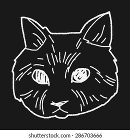 cat doodle drawing