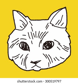 cat doodle drawing