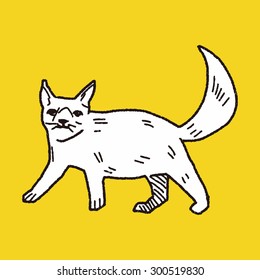 cat doodle drawing
