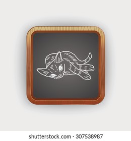 cat doodle drawing