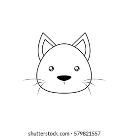 cat Drawing Face