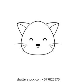 cat Drawing Face