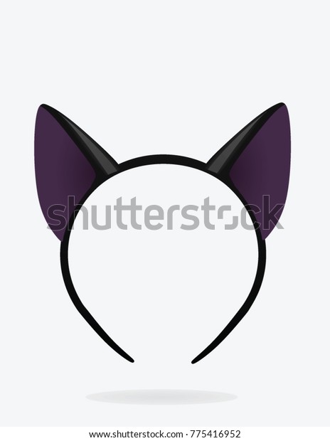 Cat ears. vector\
illustration