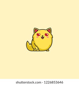 Cat emoticons love