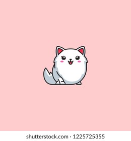 Cat emoticons smile