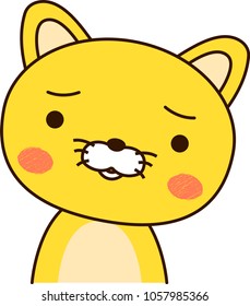 Cat expression Be troubled