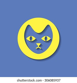 cat face icon