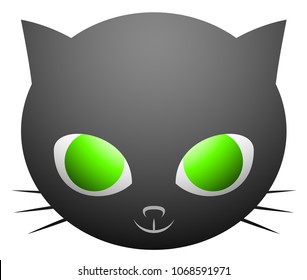 cat face illustration