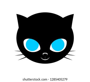 cat face illustration