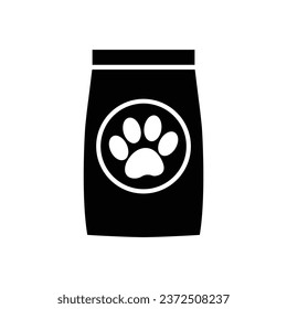 cat feed package icon animal food icon 