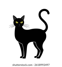 Cat flat vector illustration EPS 10