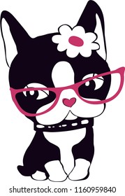Cat with flower