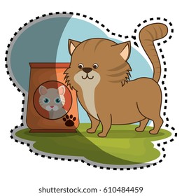 Cat Food Bag Icon