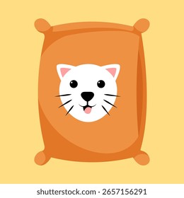 Ilustración plana simple, Vector de diseño minimalista