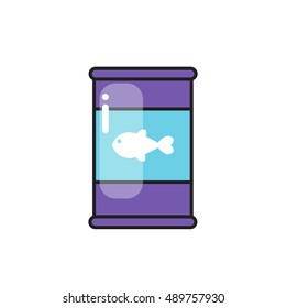 cat food can icon. vector illustration