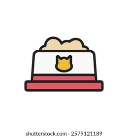 Cat Food Icon Vector Illustration