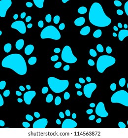 3,432 Paw Prints Wallpaper Blue Images, Stock Photos & Vectors ...