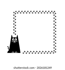 27,939 Cat frame vector Images, Stock Photos & Vectors | Shutterstock