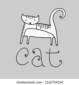 cat funny text