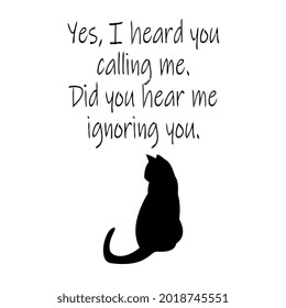 cat funny vector design illustrator poster print