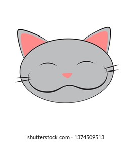 Cat funny in vector EPS