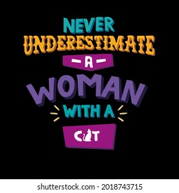 cat funny vector lover dessign