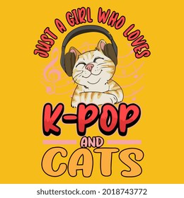 cat funny vector lover dessign