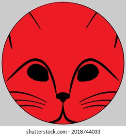 cat funny vector lover dessign