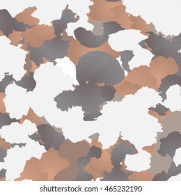 Cat Fur Pattern - Vector Illustration