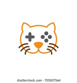 cat game logo