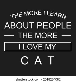 cat gifts cat owner cat best pet funny cat unisex art wo art one vector design illustration print poster