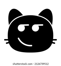 cat glance I Glyph Icon