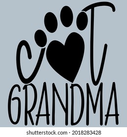 cat grandma wo art best art art design vector illustration for use in design and print poster canvas