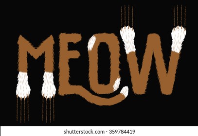 cat graphic for t-shirt