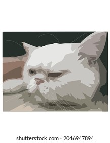 cat graphic vector work animal