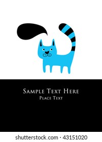 cat greeting card