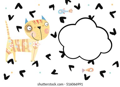 Cat Greeting card 