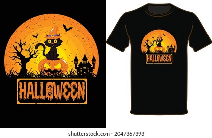 cat halloween t-shirt deisgn.
hey, Halloween cat lover, if you need the best colorful and attractive look on your t-shirt design, then take this one. and get mind-blowing looks on your t-shirt.