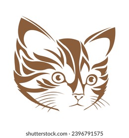 vectores de imagen y diseño felices para gatos